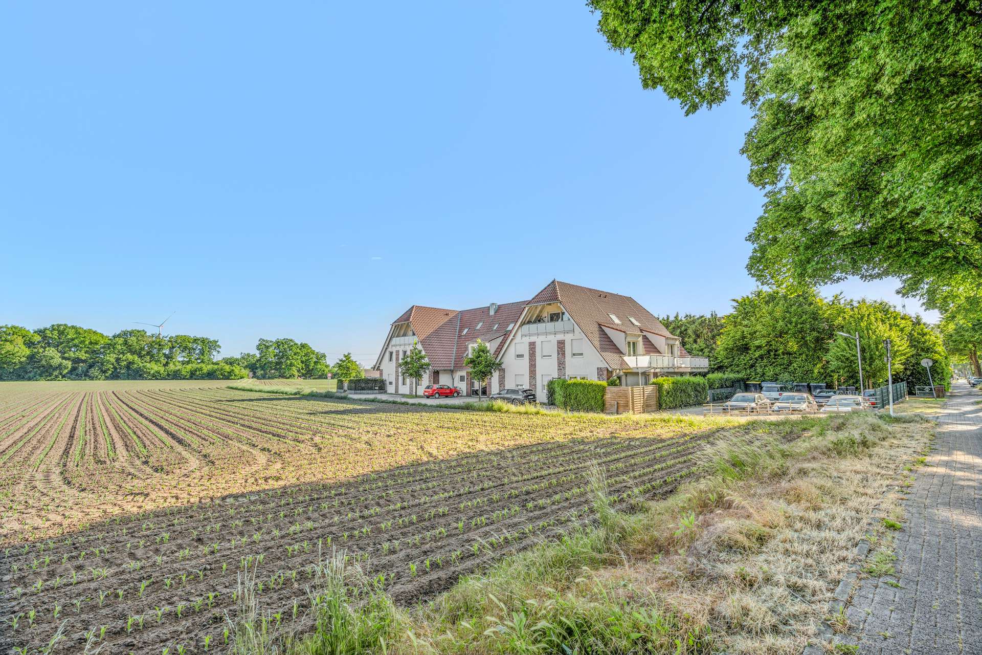 Wohnen mit Weitblick: Helle Etagenwohnung mit Aufzug, großem Balkon, Feldpanorama und Stellplatz in Dorsten – Ansicht 14