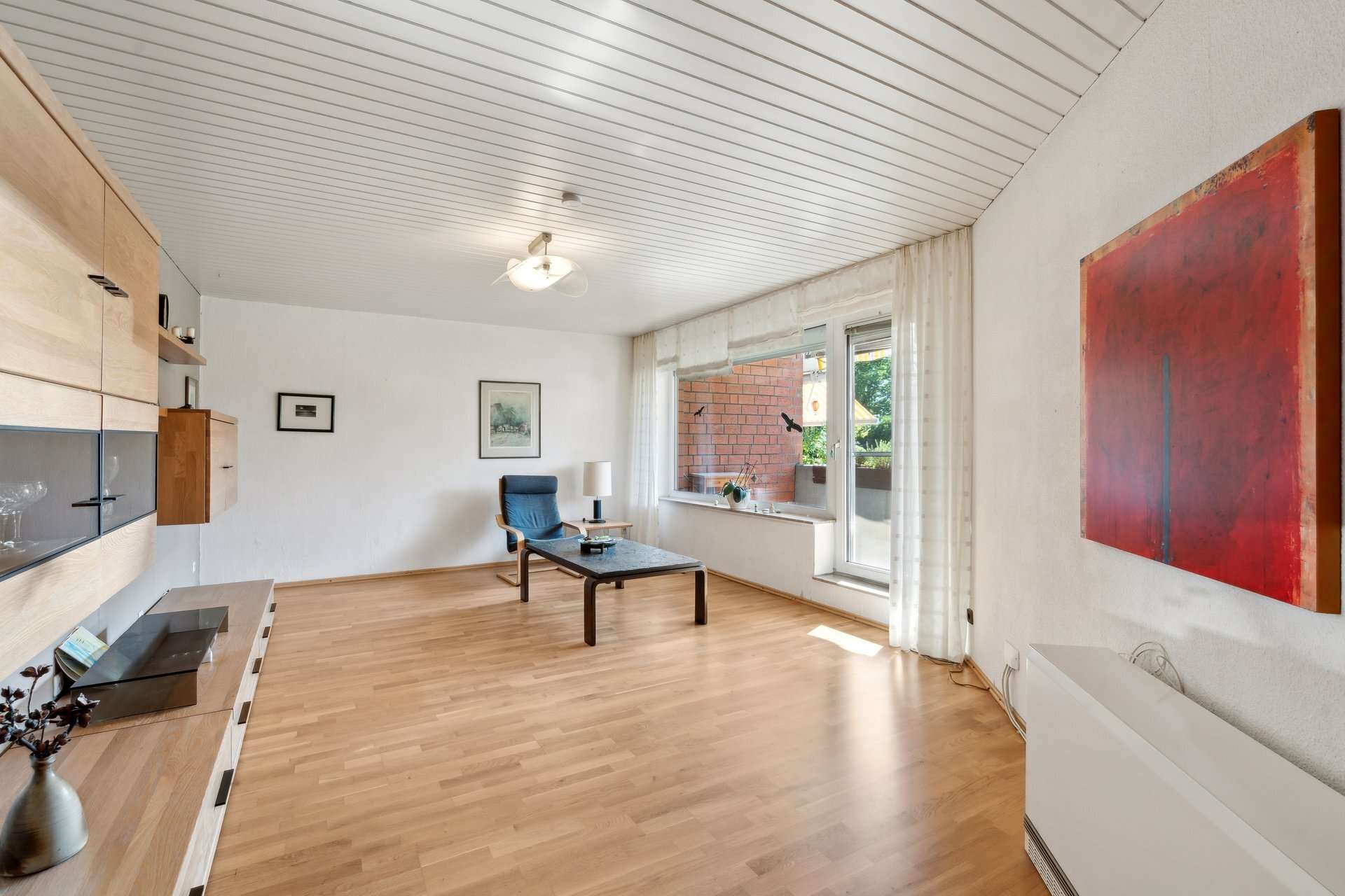 Vier-Zimmer-Wohnung mit Garage, großem Balkon und modernisiertem Bad in ruhiger Siedlung in Dorsten – Ansicht 4