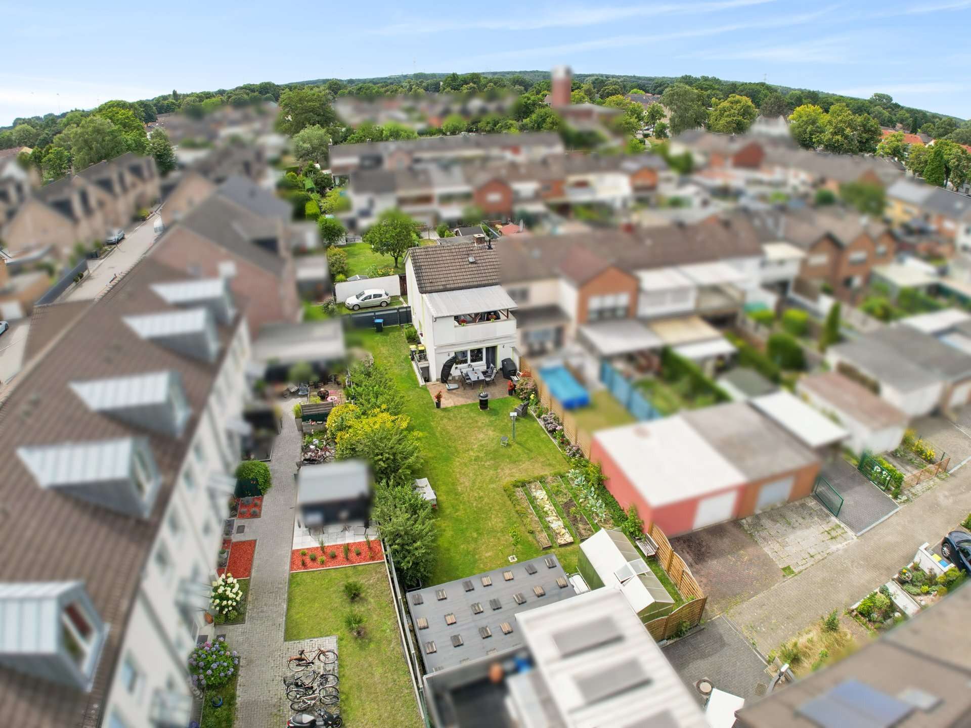 Charmantes Reihenendhaus mit Traumgarten und zwei Sonnenterrassen in Sackgasse in Marl – Ansicht 26