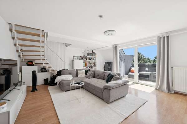 Reduziert: Investieren in Qualität - Maisonettewohnung mit Dachterrasse