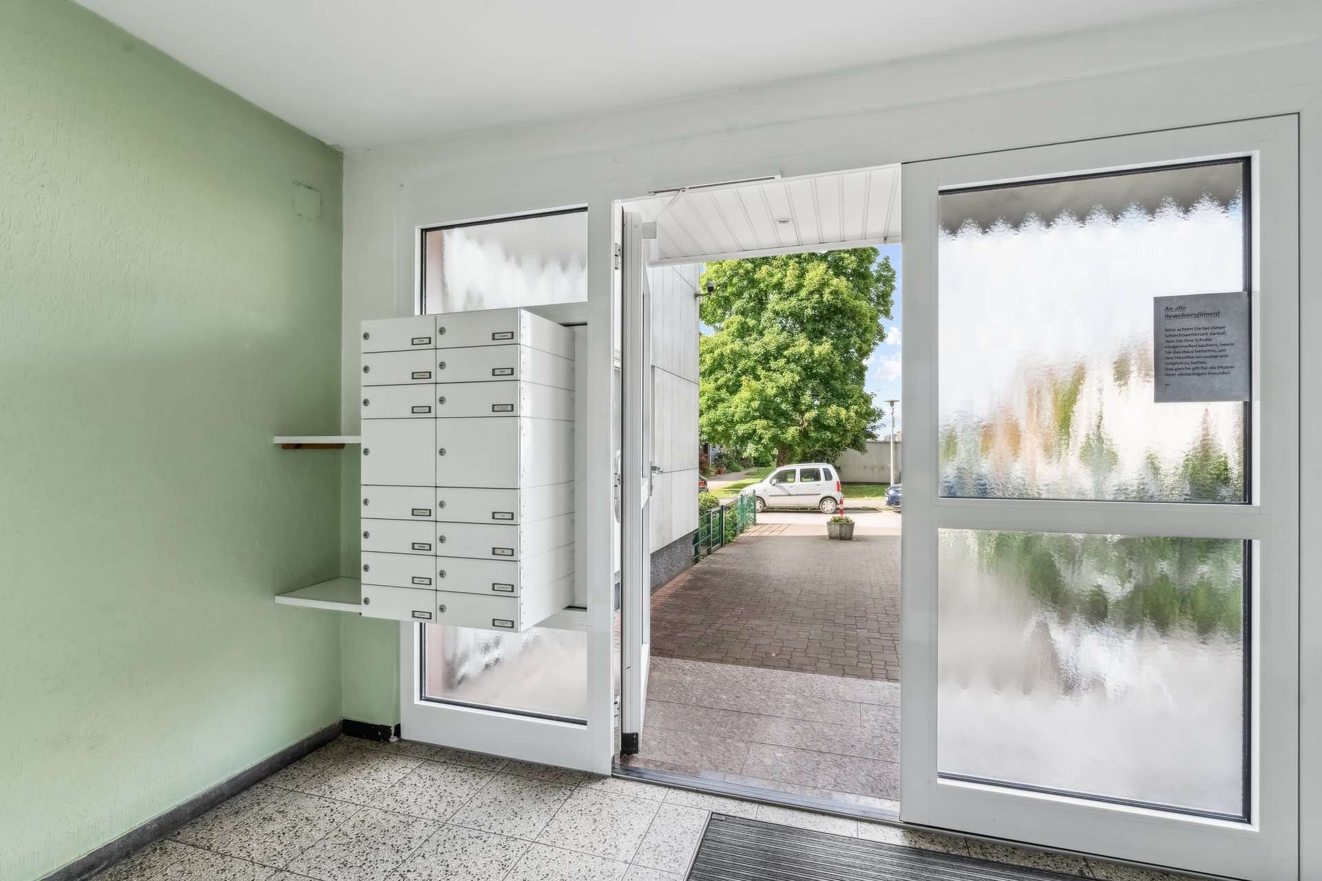 Ruhige Erdgeschosswohnung mit Rampe, Gartenblick und großem Balkon in gepflegter Wohnanlage in Gladbeck – Ansicht 10