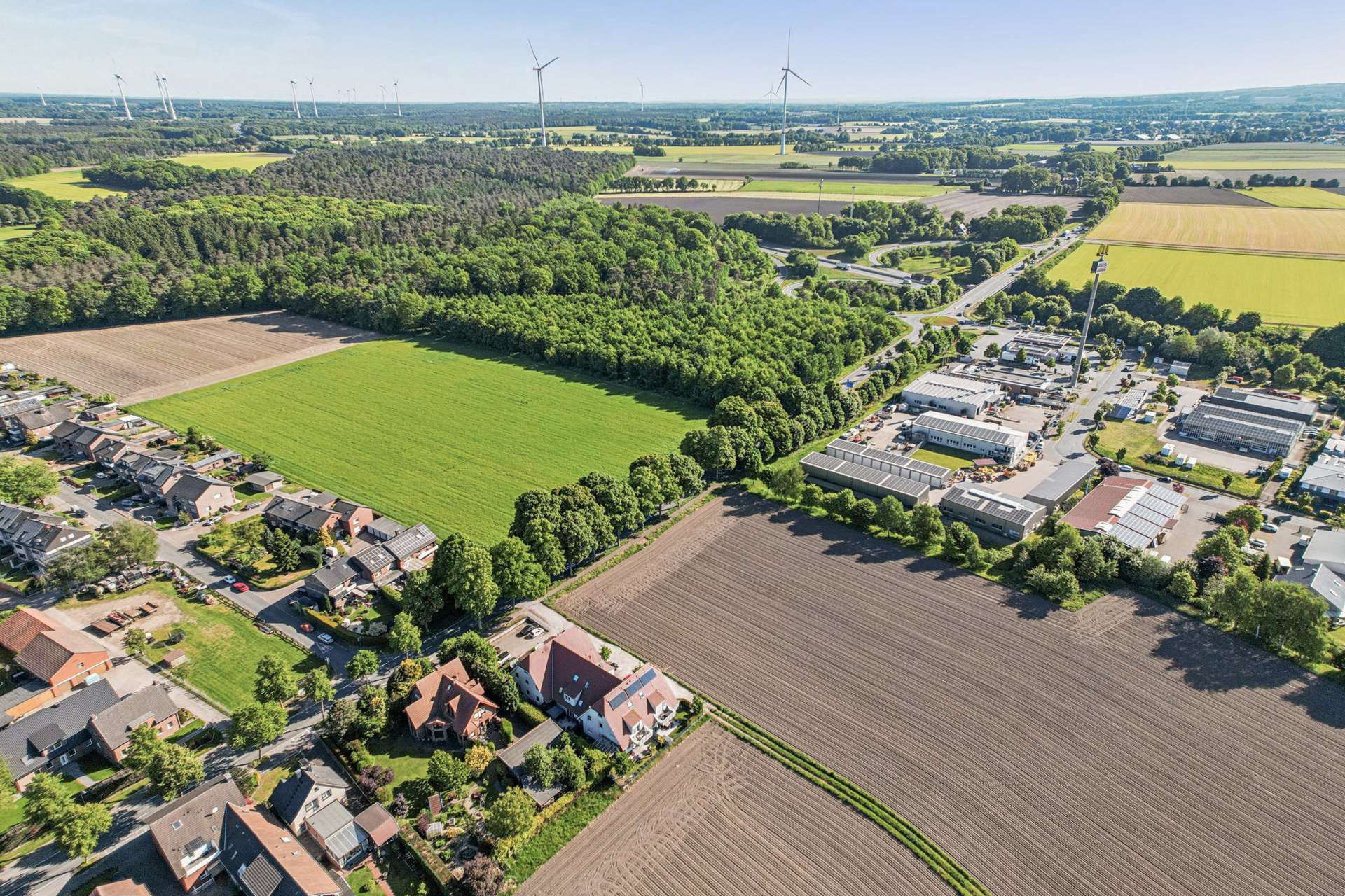 Barrierearme Erdgeschosswohnung mit zwei Terrassen, eigenem Garten und viel Privatsphäre in Dorsten – Ansicht 26