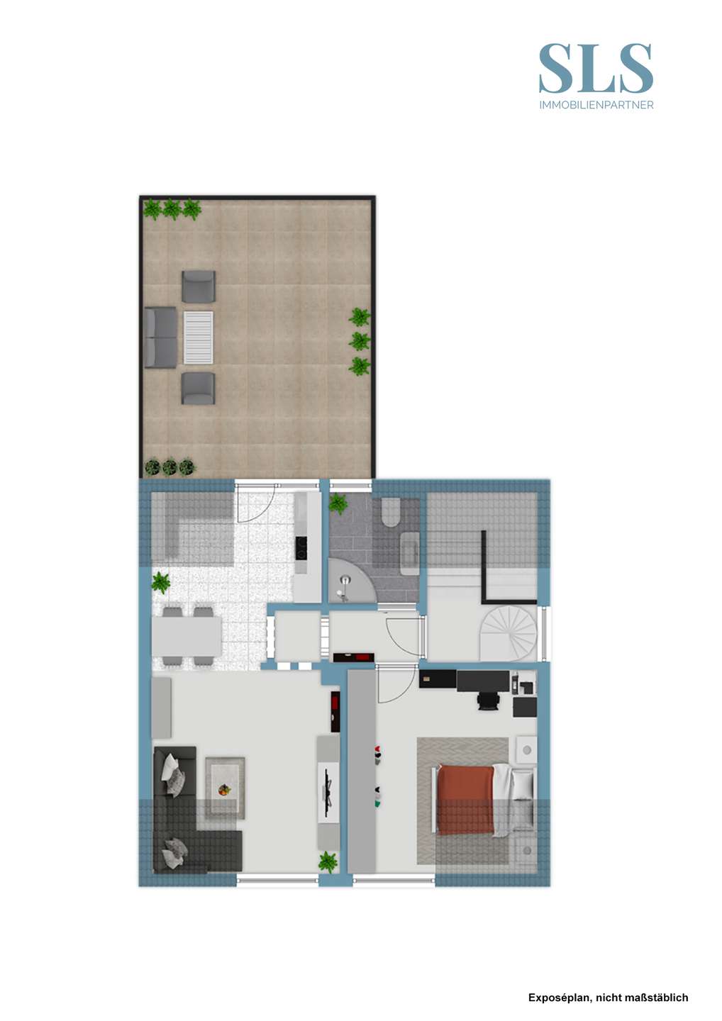 Obergeschoss Wohnung