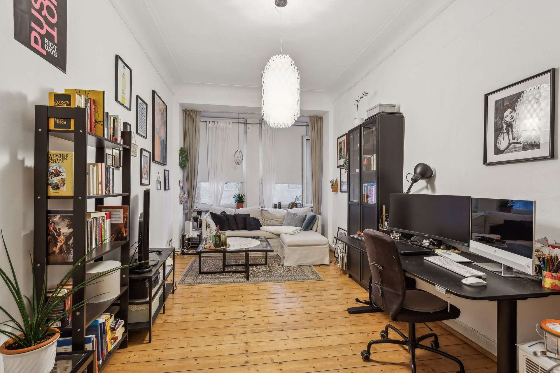 2-Zimmer-Etagenwohnung mit historischem Altbaucharme und zeitgemäßer Ausstattung