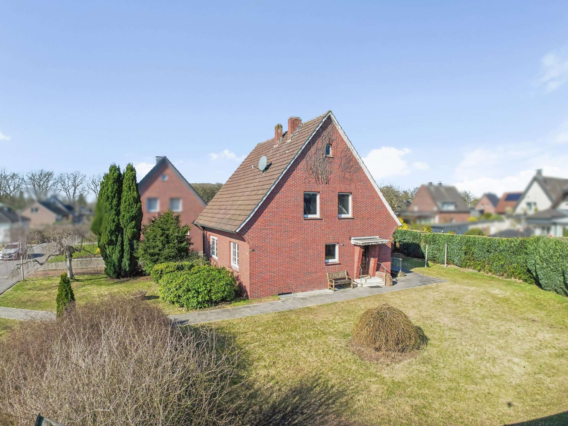 Viel Platz für die Familie – Freistehendes Haus mit Garten & Garage auf Erbbaurechtsgrundstück in Lembeck – Ansicht 17
