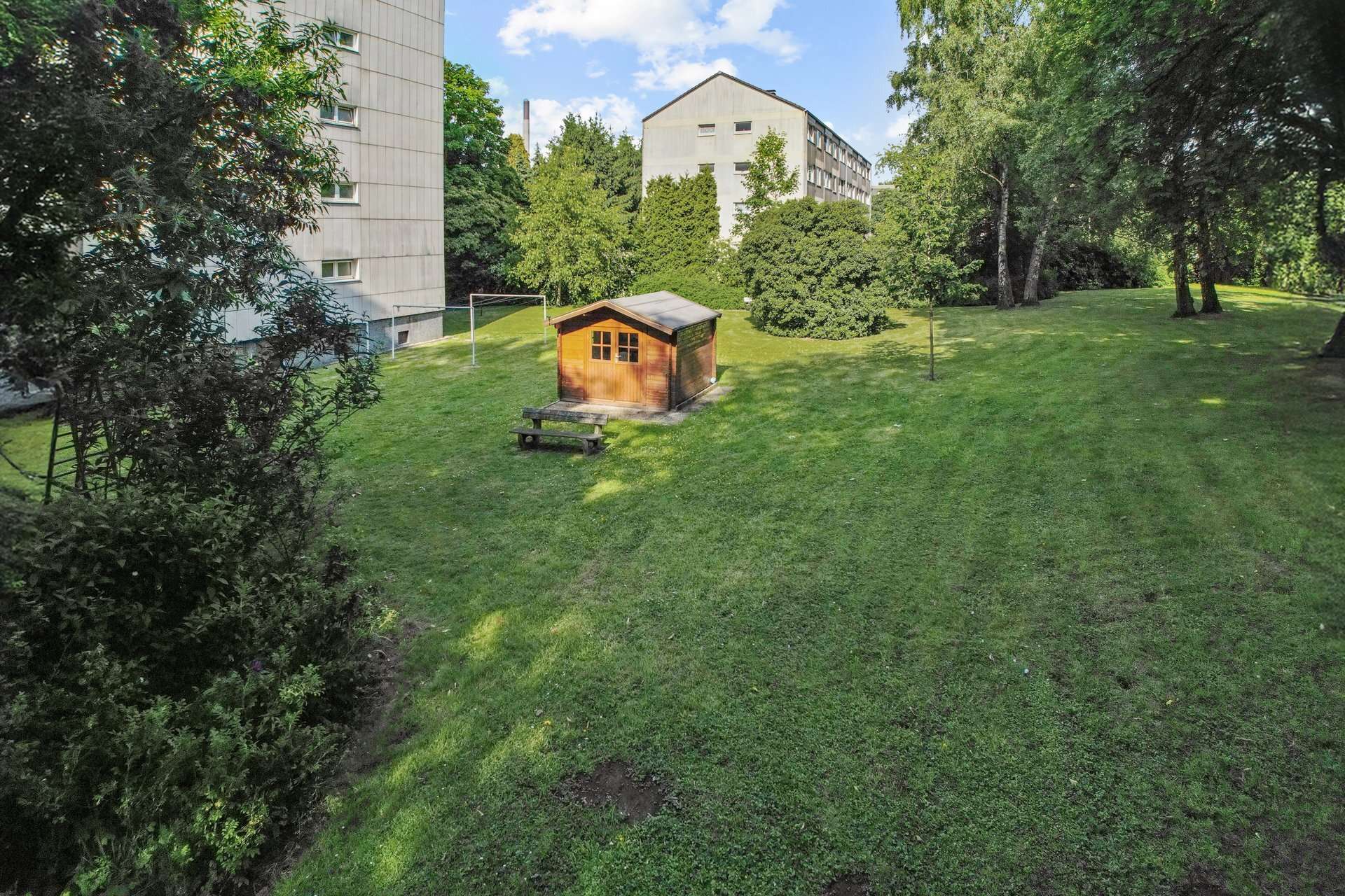 Ruhige Erdgeschosswohnung mit Rampe, Gartenblick und großem Balkon in gepflegter Wohnanlage in Gladbeck – Ansicht 15