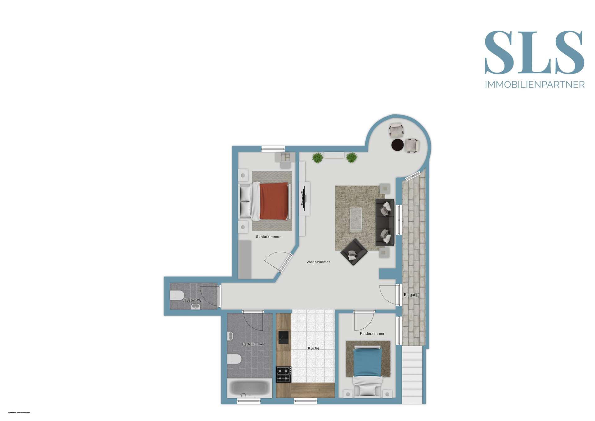 Grundriss Einliegerwohnung