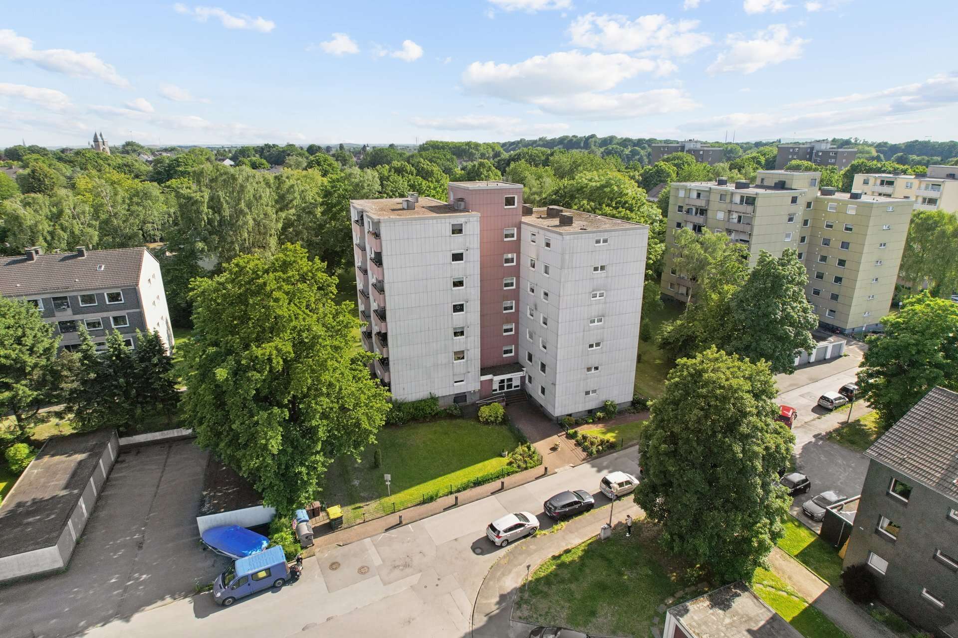 Ruhige Erdgeschosswohnung mit Rampe, Gartenblick und großem Balkon in gepflegter Wohnanlage in Gladbeck – Ansicht 19