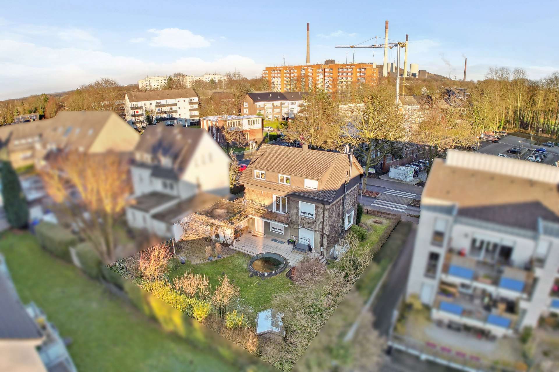 Helle Maisonettewohnung mit Balkon, Terrasse und Gemeinschaftsgarten auf Erbbaurechtsgrundstück in Gladbeck – Ansicht 23