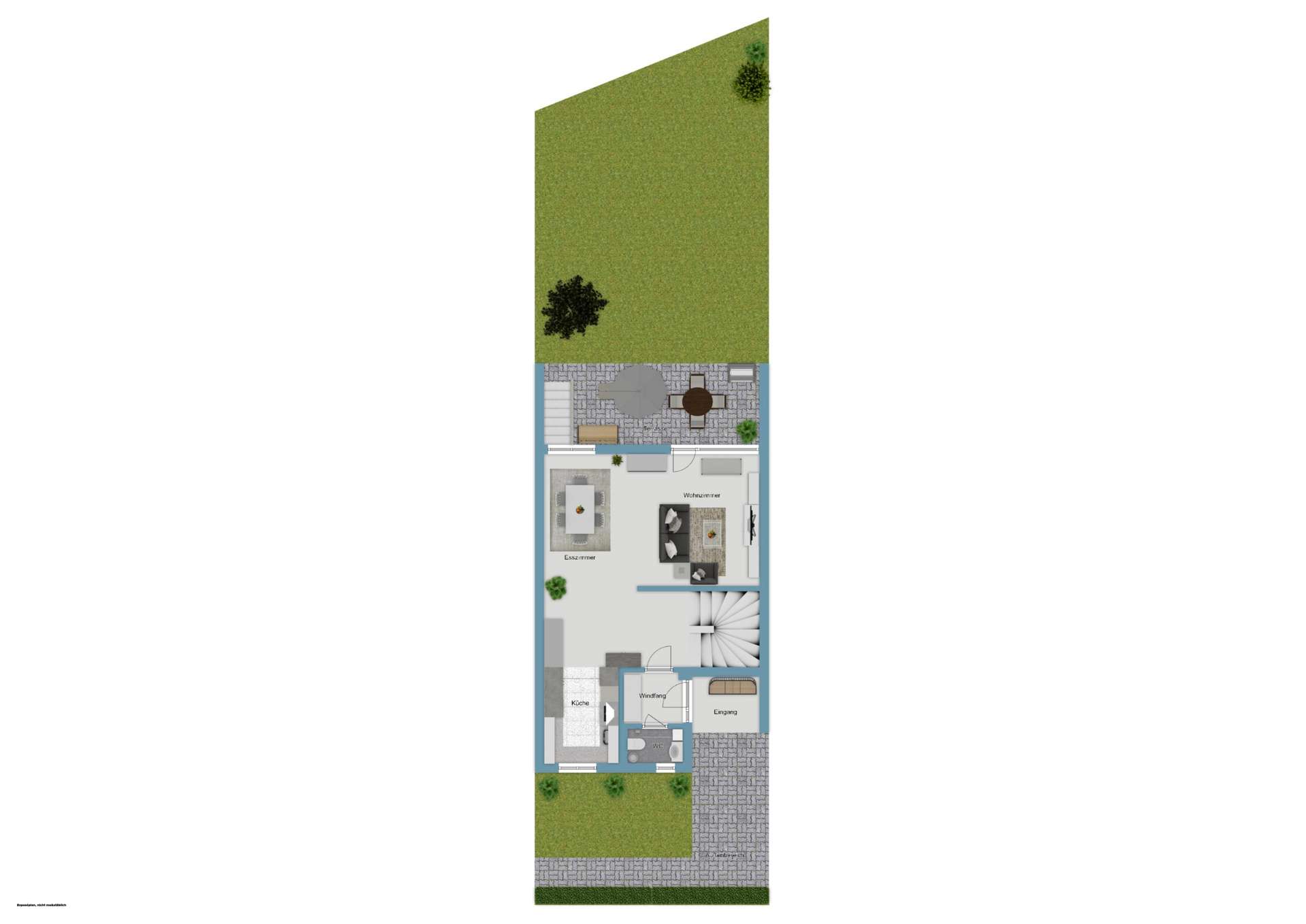 Lageplan-Skizze