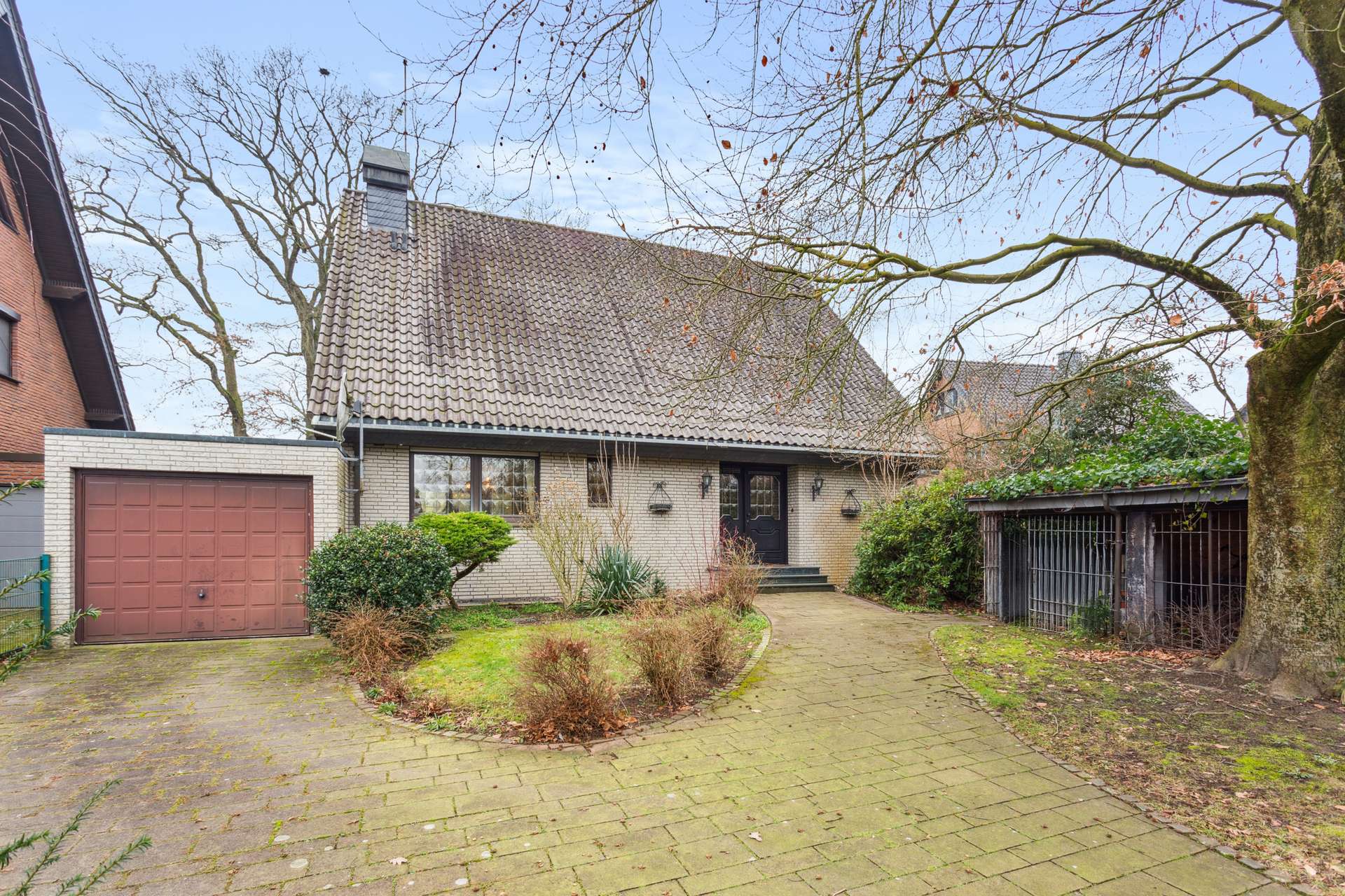 Einzigartiges Einfamilienhaus mit Kamin und separatem Bürotrakt – ideal für Wohnen und Arbeiten in Dorsten – Ansicht 38