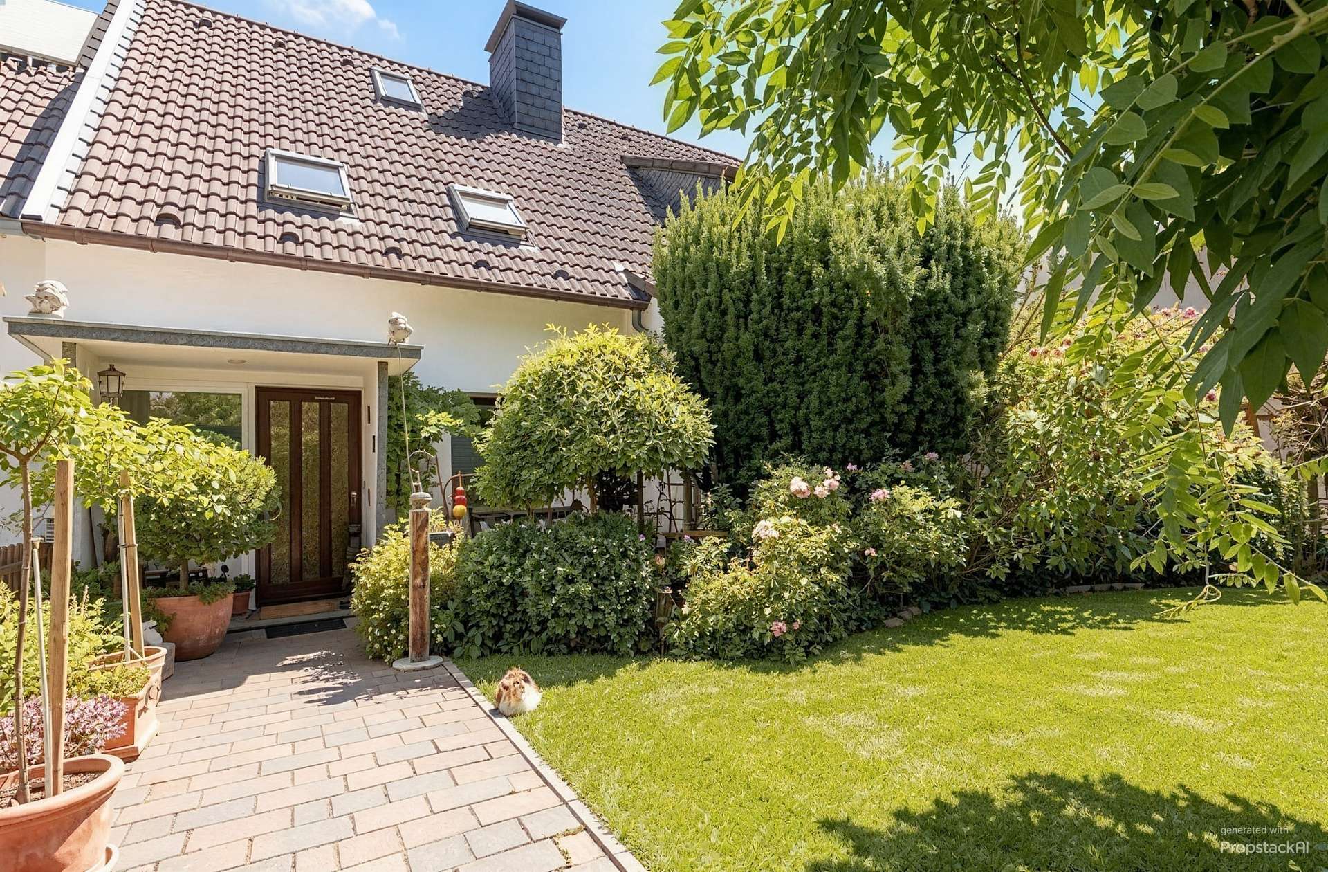 Wohnen auf ca. 170 m² - Großzügige Doppelhaushälfte in Hanglage mit Blick über das Ruhrtal