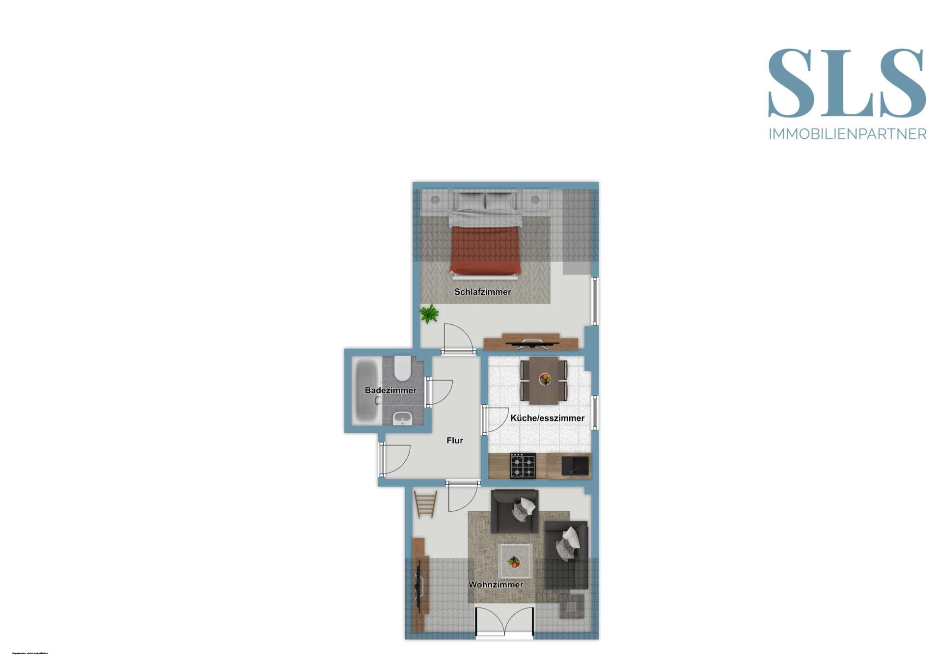 1. Obergeschoss-Wohnung