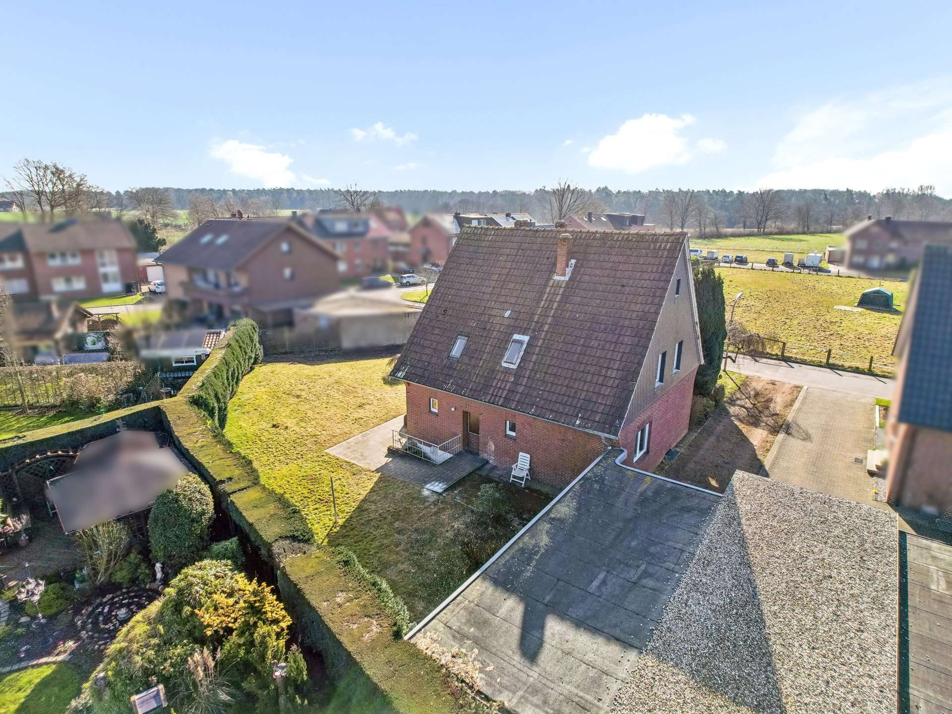 Viel Platz für die Familie – Freistehendes Haus mit Garten & Garage auf Erbbaurechtsgrundstück in Lembeck – Ansicht 23