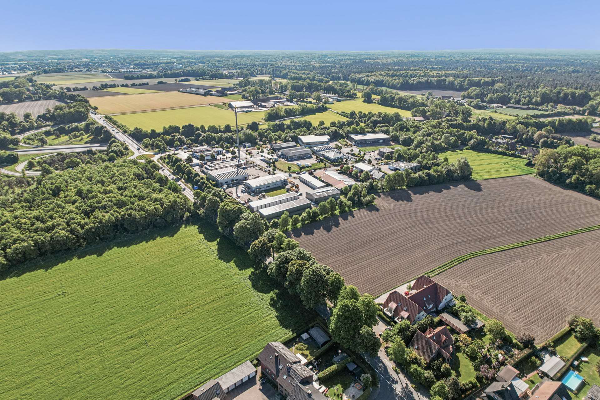 Barrierearme Erdgeschosswohnung mit zwei Terrassen, eigenem Garten und viel Privatsphäre in Dorsten – Ansicht 25