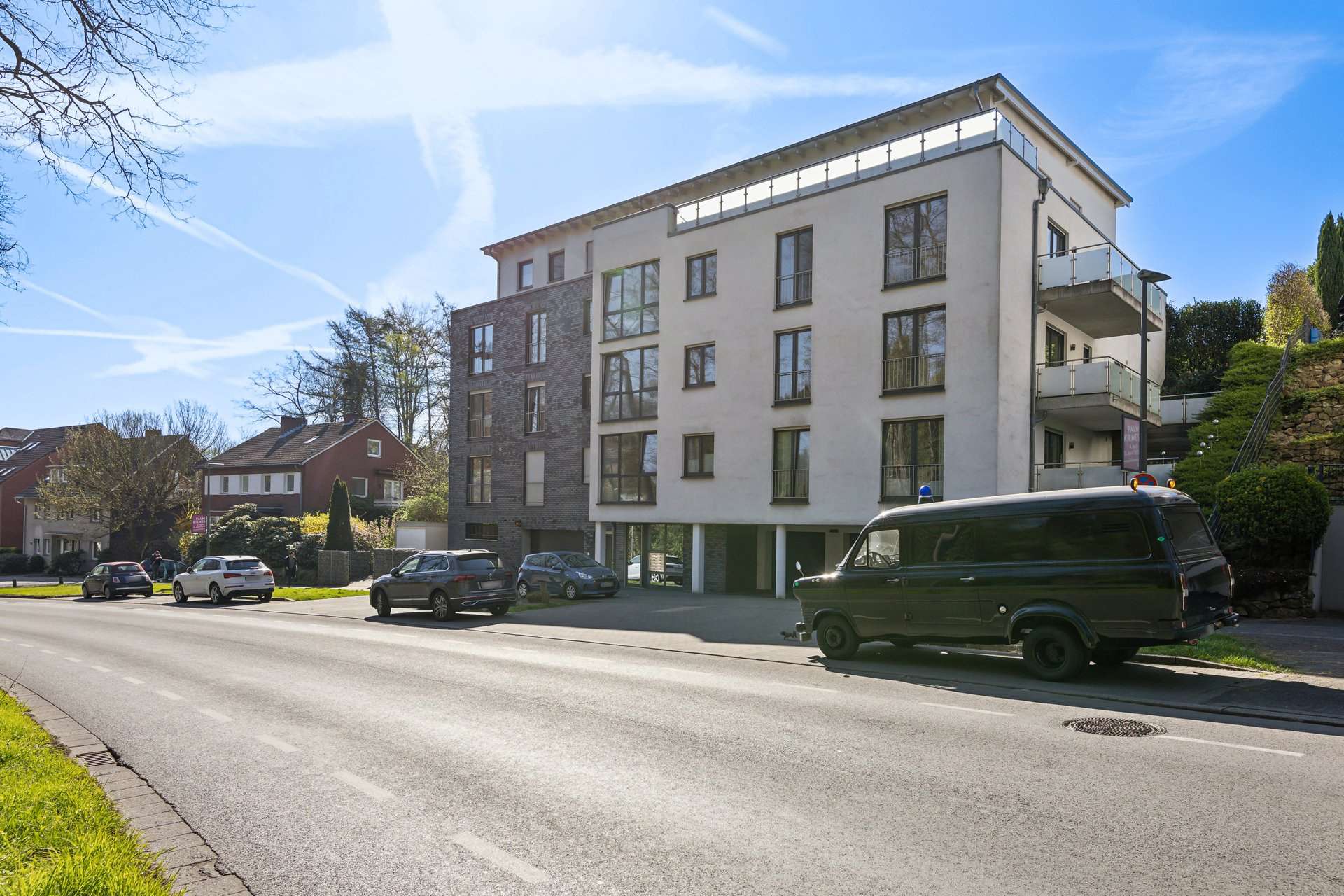Repräsentatives Penthouse mit Dachterrasse, Einbauküche und Einzelgarage direkt am Rosengarten in Recklinghausen – Ansicht 20