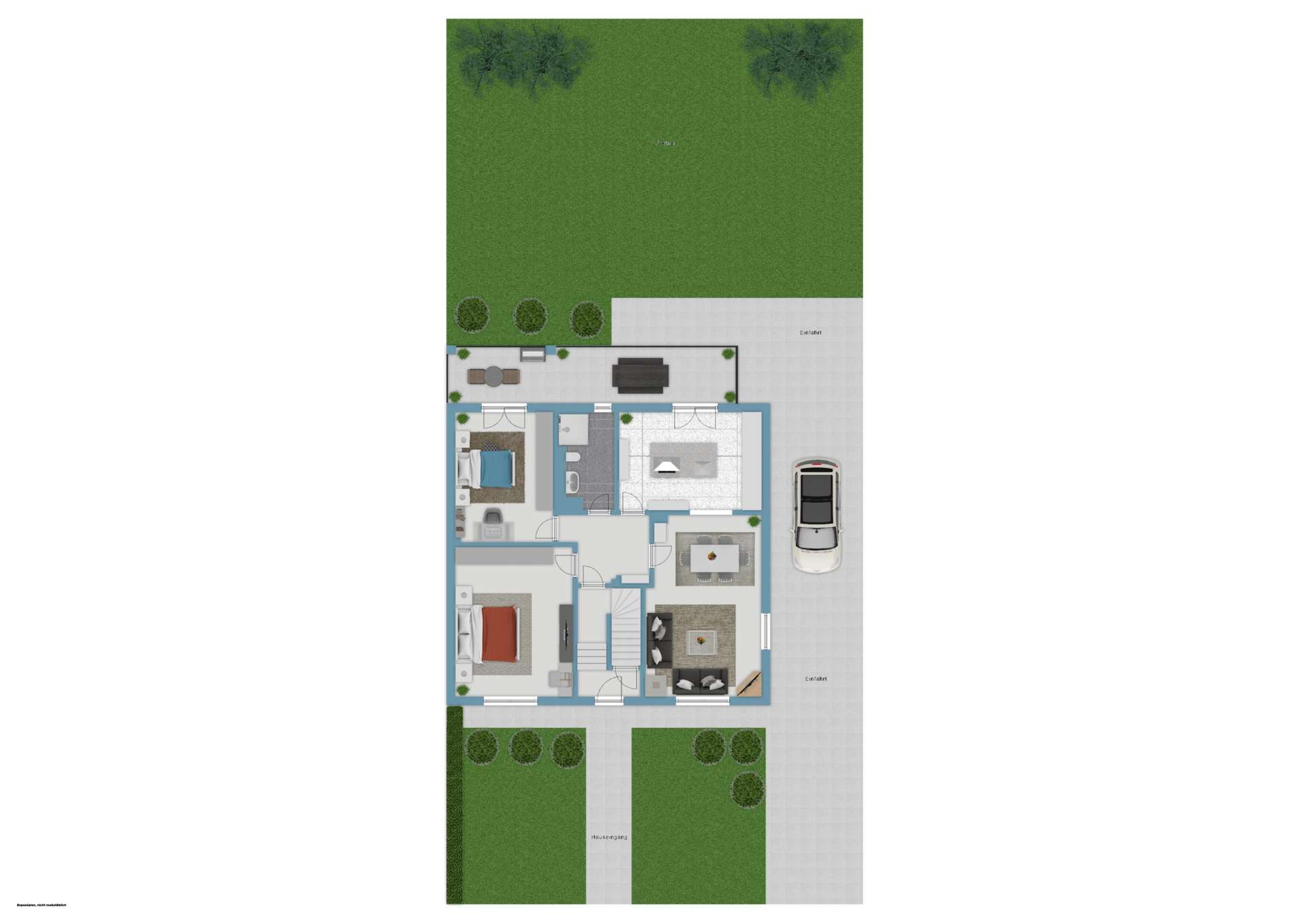 Skizze Lageplan