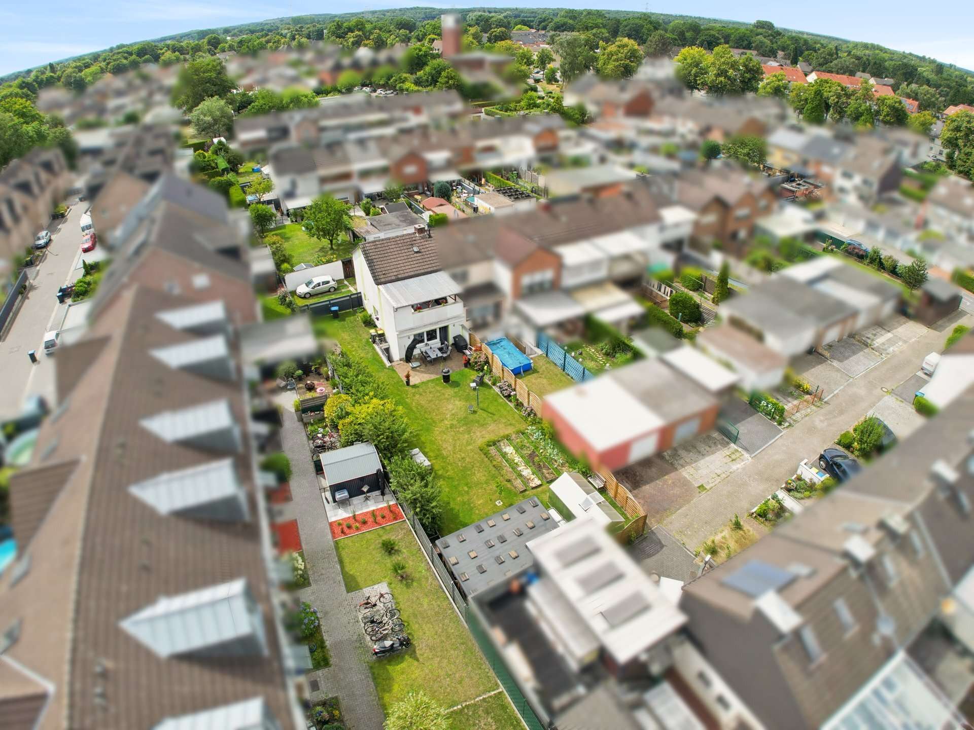 Charmantes Reihenendhaus mit Traumgarten und zwei Sonnenterrassen in Sackgasse in Marl – Ansicht 23
