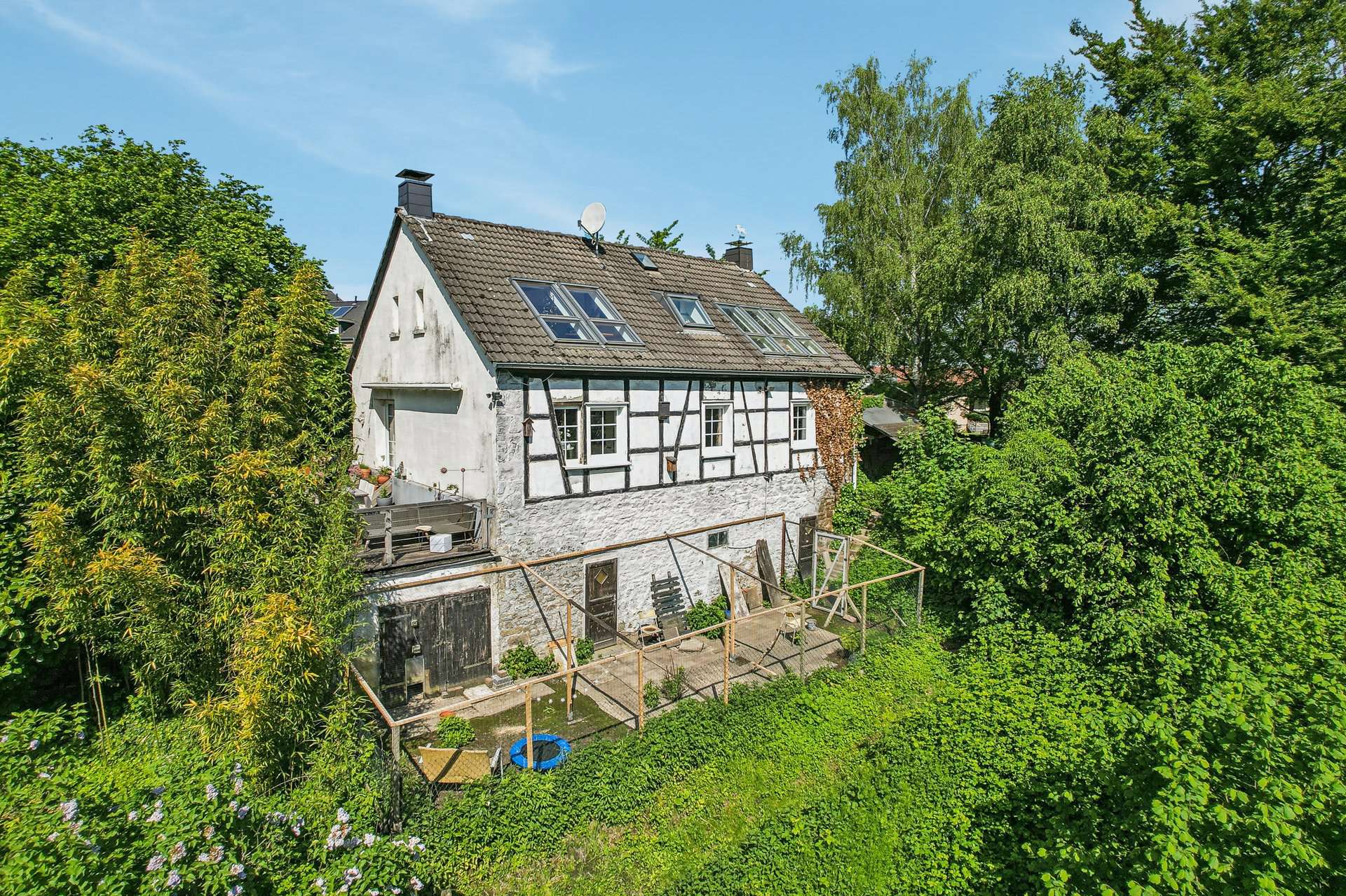Historisches Fachwerkhaus mit eigenem Waldgrundstück und außergewöhnlicher Privatsphäre in Witten – Ansicht 28