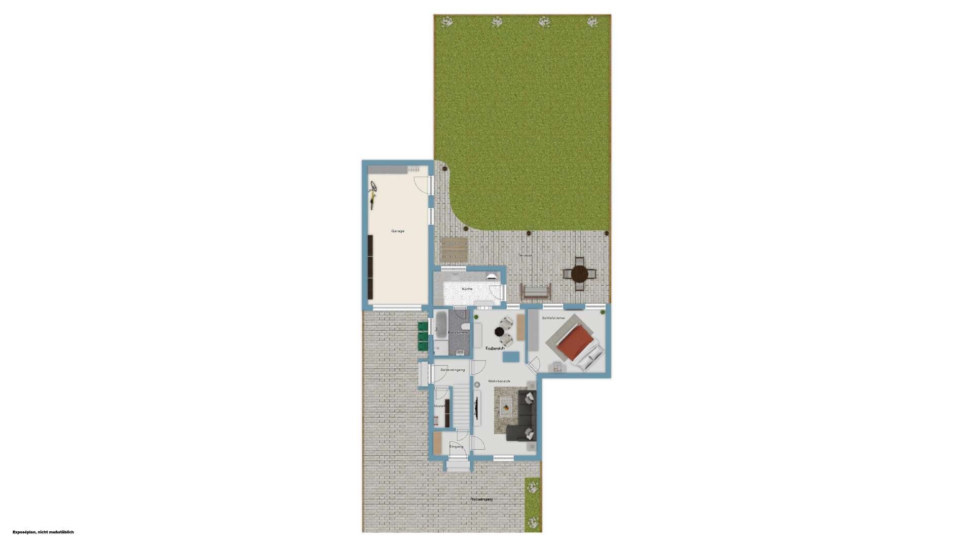 Lageplan-Skizze