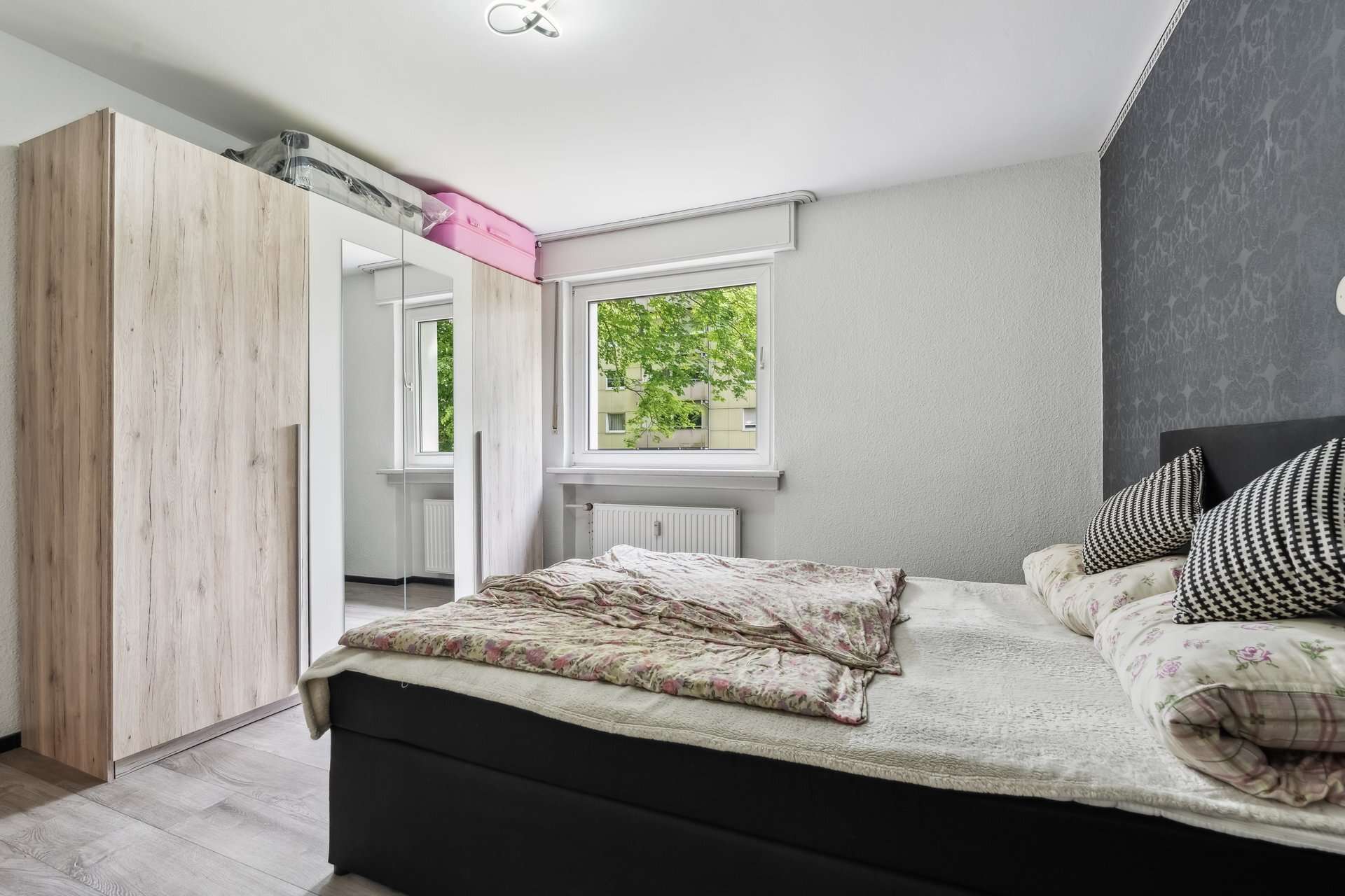 Ruhige Erdgeschosswohnung mit Rampe, Gartenblick und großem Balkon in gepflegter Wohnanlage in Gladbeck – Ansicht 6