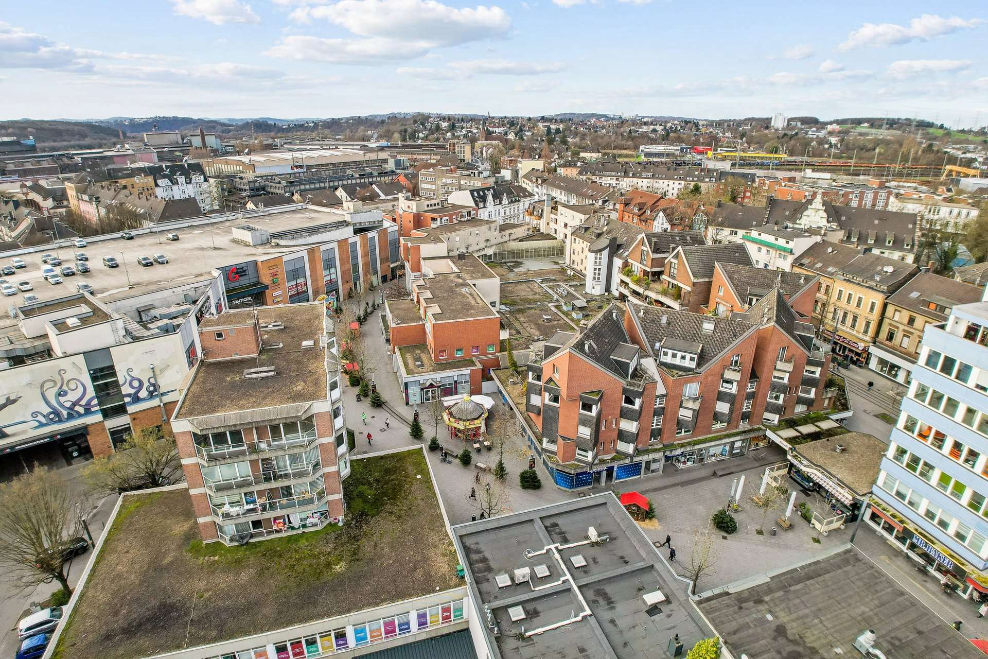 Zentrale Zwei-Zimmer-Wohnung im Herzen der Innenstadt mit Aufzug und modernem Duschbad in Witten – Ansicht 14