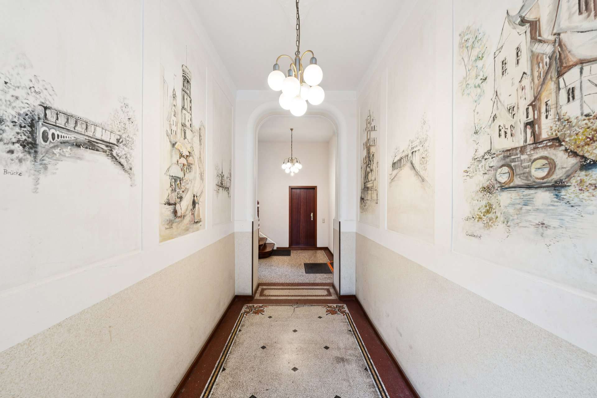 Wohnen mit Charakter: Stilvolle Maisonette mit zwei Südbalkonen und 147 m² Wohn-& Nutzfläche