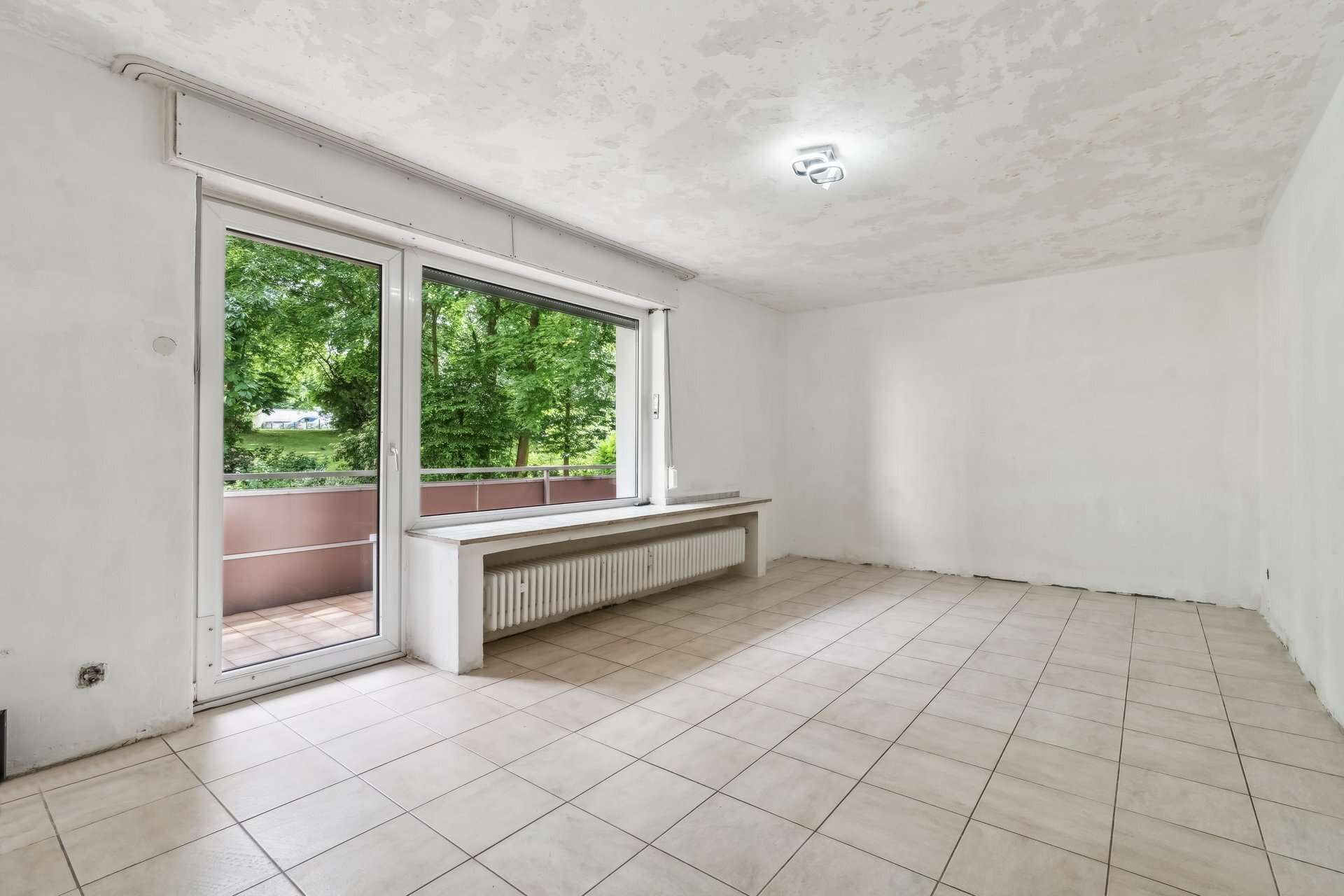 Ruhige Erdgeschosswohnung mit Rampe, Gartenblick und großem Balkon in gepflegter Wohnanlage in Gladbeck – Ansicht 2