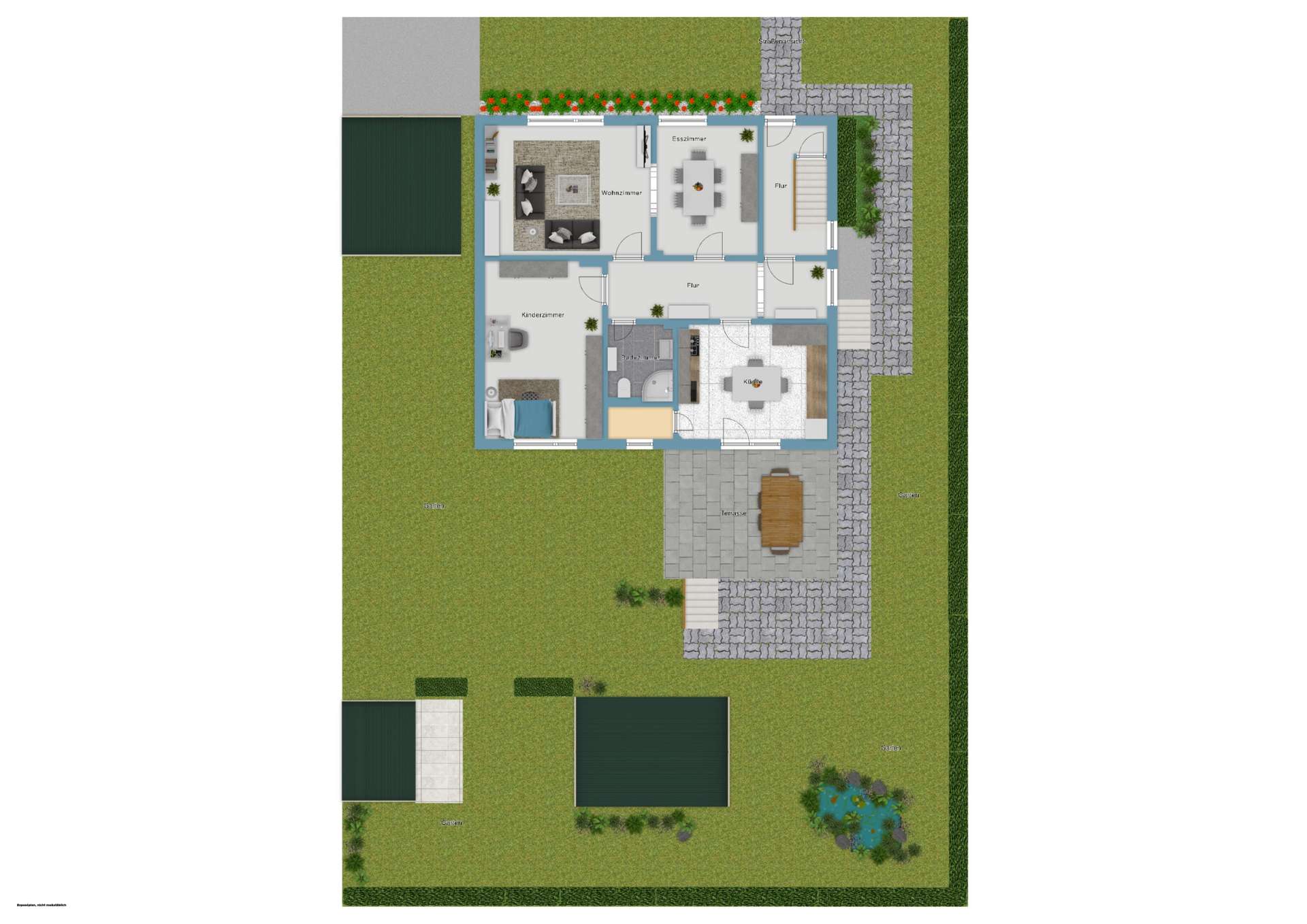 Lageplan-Skizze