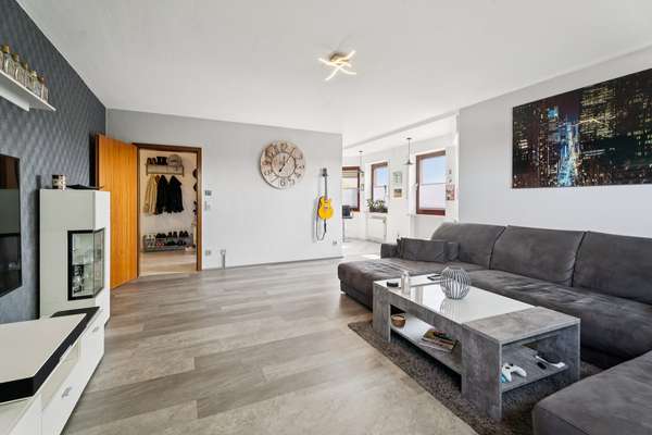 Wohnen mit Wohlfühlfaktor – 2-Zimmer-Wohnung mit Balkon und offener Küche