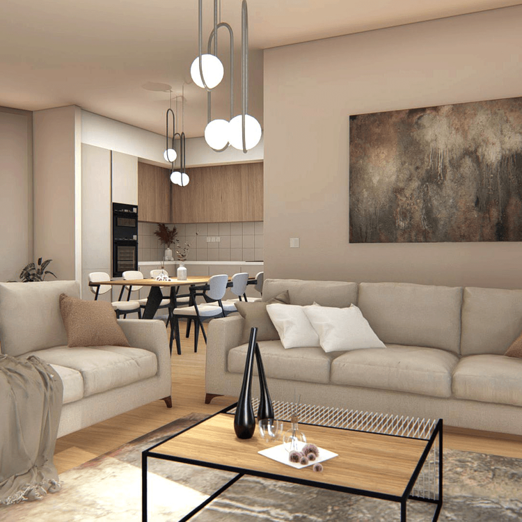Square wohnzimmer
