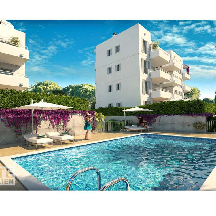 Square neubau immobilien mallorca pool 1 1