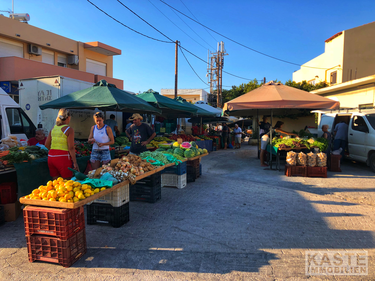 Appartement a vendre  Makrys Gialos:  Markt Makrigialos