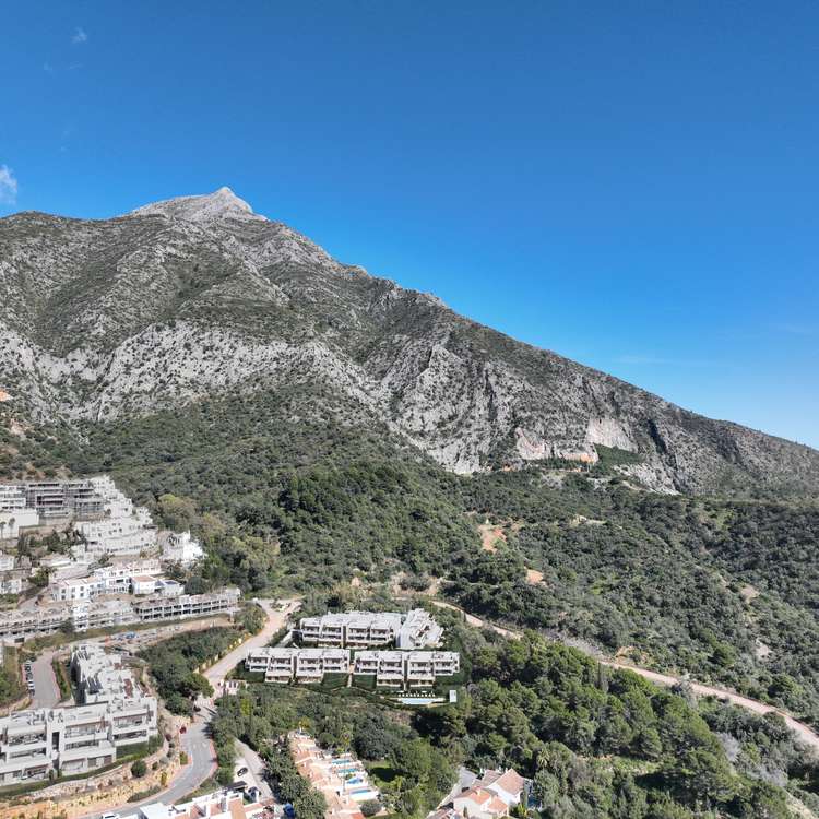 Square bergpanorama