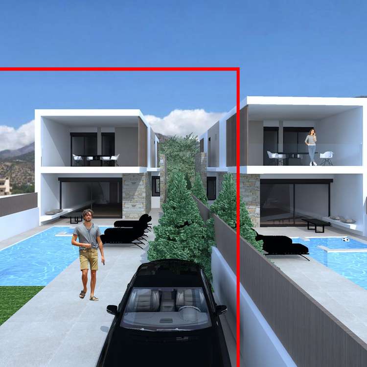 Aussenansicht mit marker