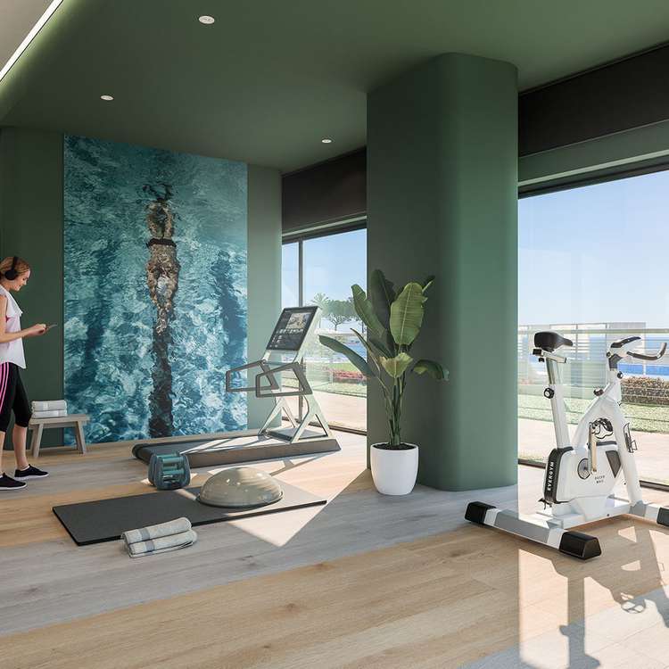 Fitnessbereich