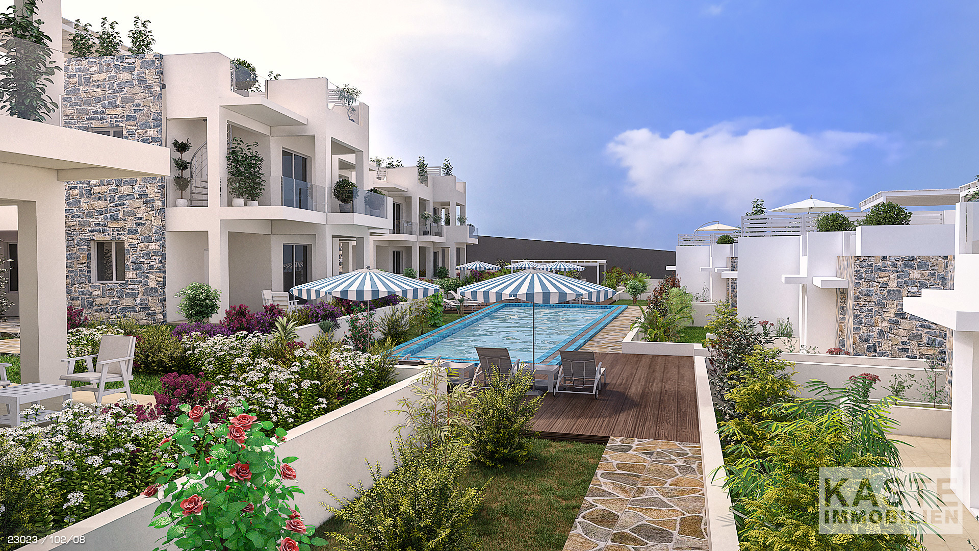 Appartement a vendre  Makrys Gialos:  Panorama