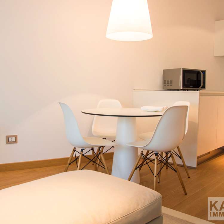 Essbereich mit Küche