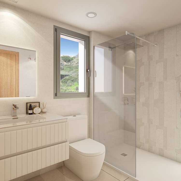Square badezimmer
