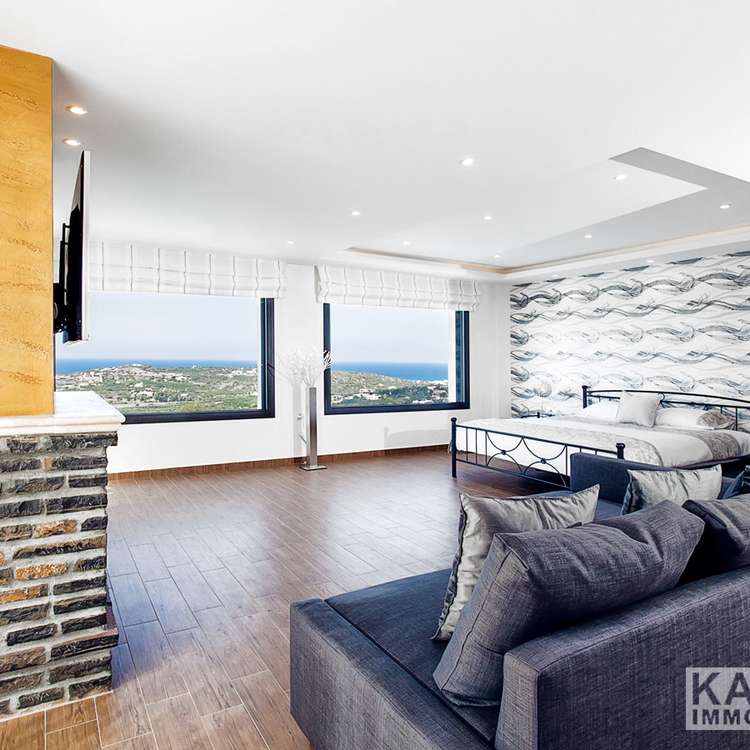 Master Schlafzimmer oben