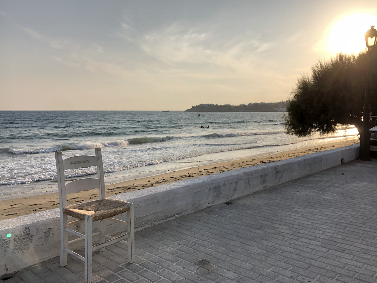 Appartement a vendre  Makrys Gialos:  Sonnenuntergang