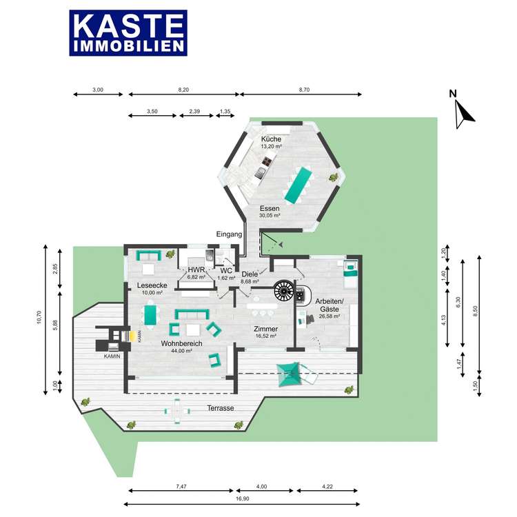 Grundriss Variante EG