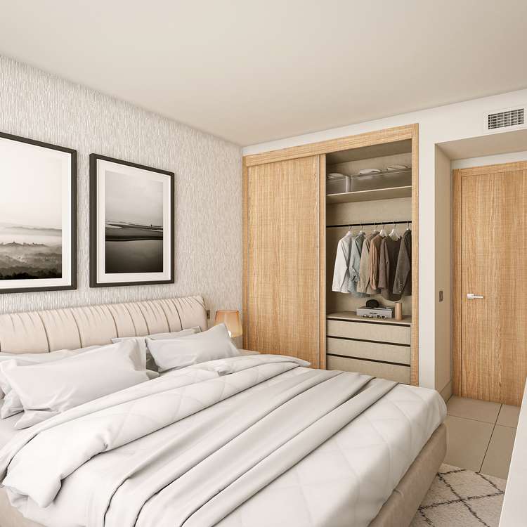 Square schlafzimmer