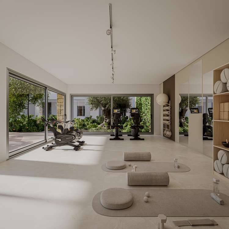 Square fitnessraum