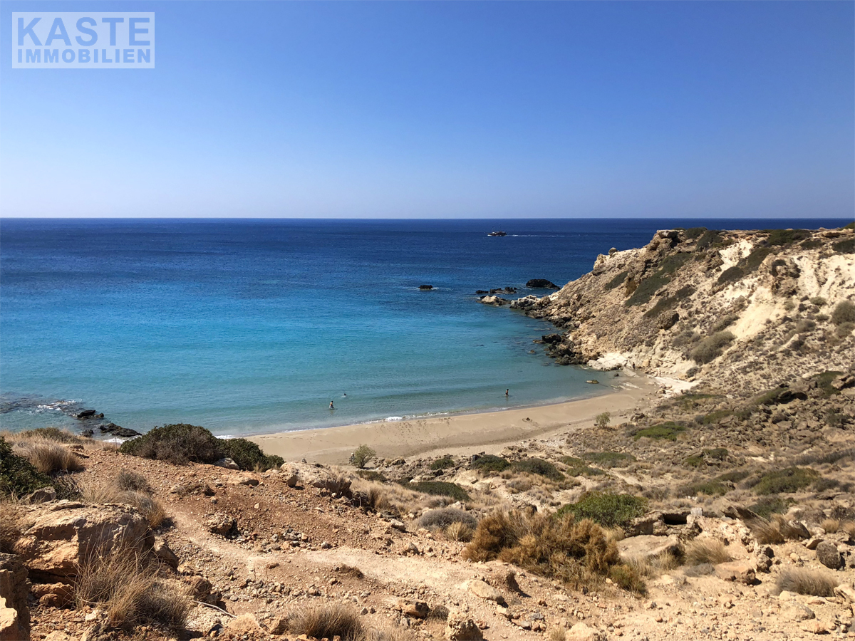 Appartement a vendre  Makrys Gialos:  Badebucht 10 min entfernt