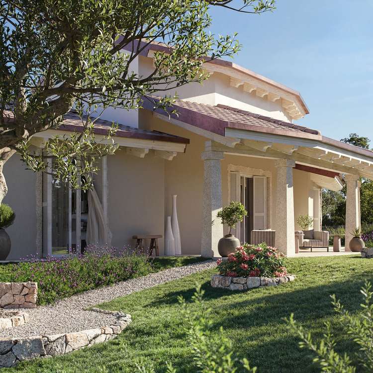 Villa Außenansicht