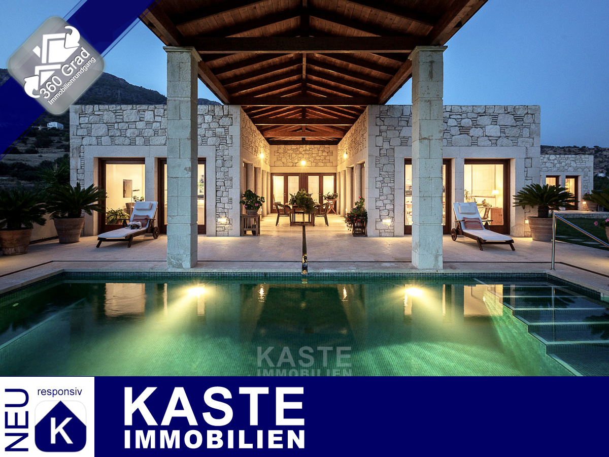 Griechische Klassik und die Moderne - spektakuläre | Kaste Immobilien