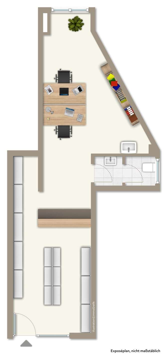 Grundriss Laden 2