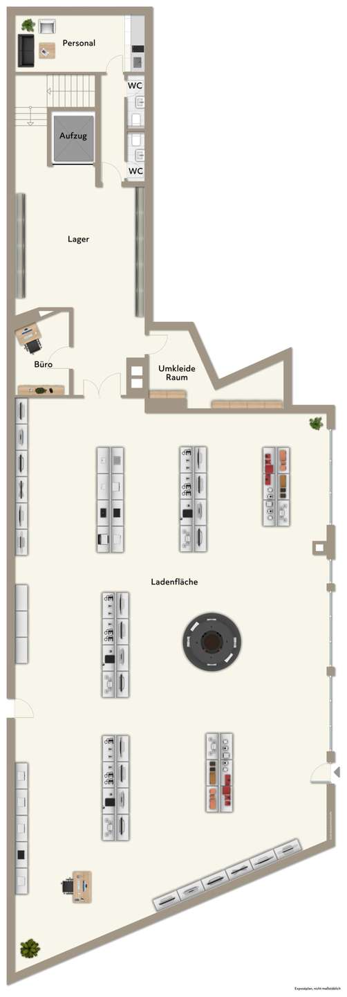 Grundriss Laden 1