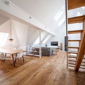 Blick ins Wohnzimmer